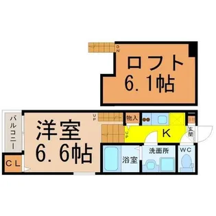 N’sタウン本陣【2階】の間取り