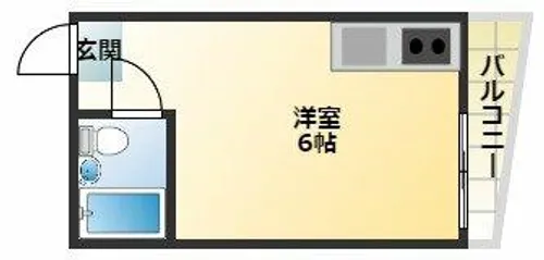 ビスタ加美【4階】の間取り