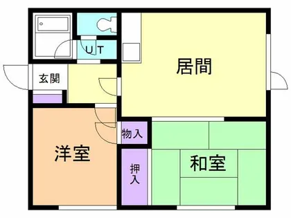 アリスハイツ【202号室】の間取り