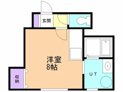 デリス・メゾンⅥ【1-B号室】の間取り