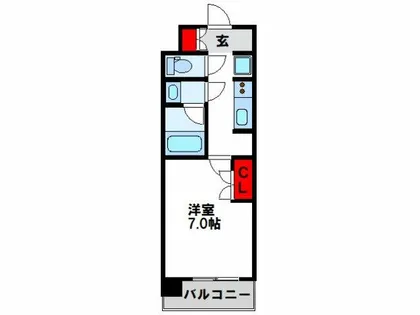 福岡県北九州市小倉北区室町3丁目【マンション】の間取り