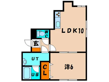 WILL【405号室】の間取り