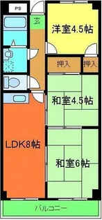 エーワンハウス【101号室】の間取り