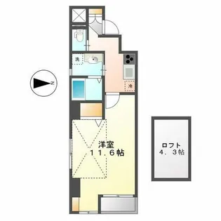 casa luca(カーサルカ)【2階】の間取り