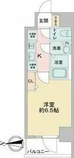 アステリ鶴舞ディオ【5階】の間取り
