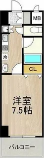 CITY SPIRE 名駅北【5階】の間取り