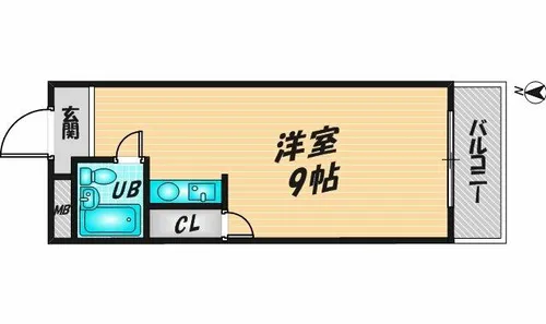 シートンすみだ【408号室】の間取り