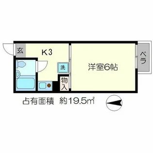 スッデンテンハイムベーレン【1階】の間取り