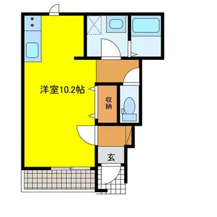 LUNACIEL【1階】の間取り