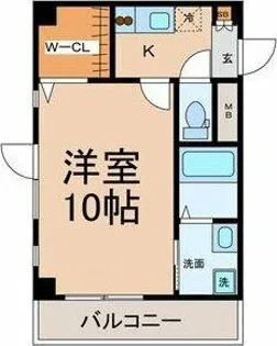メゾン・ド・ショコラ【3階】の間取り