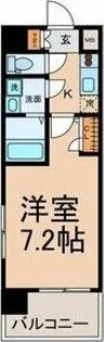 UURコート名古屋名駅【11階】の間取り