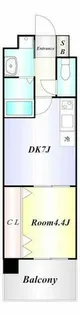 アルティザ小倉【3階】の間取り