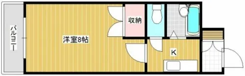 RISO到津【2階】の間取り