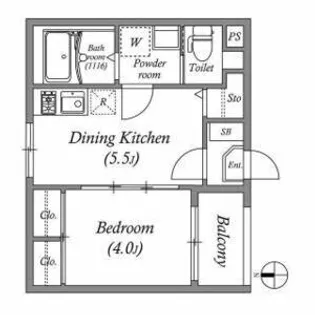 ロイヤルオーク小路【3階】の間取り