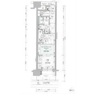 プレサンス ロジェ 名古屋駅 NORTH FRONT【5階】の間取り