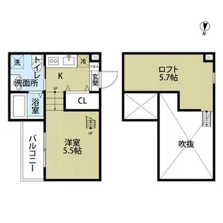 RichhillSUWA(リッチヒルスワ)【2階】の間取り