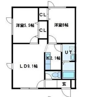 フレンドリーハイツ【202号室】の間取り