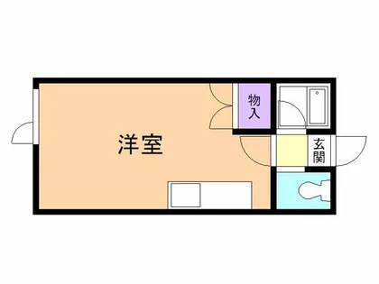 グリーンハイツ【202号室】の間取り