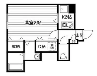 エーデルハイム三共【3階】の間取り