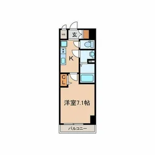 P’s imaike【3階】の間取り