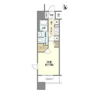 フレールコート東別院【15階】の間取り