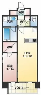 LA GRACE SENBAYASHI【6階】の間取り