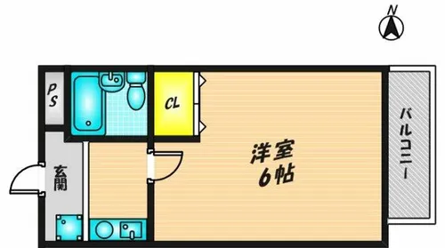 ハイツ笹【303号室】の間取り