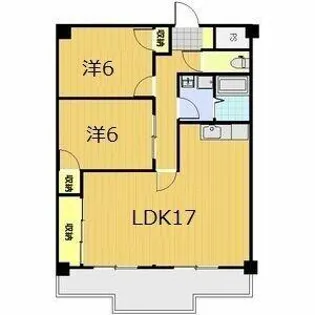 グランドメゾン大宮【5階】の間取り