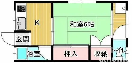 第3岡部コーポ【1階】の間取り