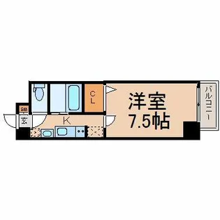 セントラルハイツ明野【2階】の間取り