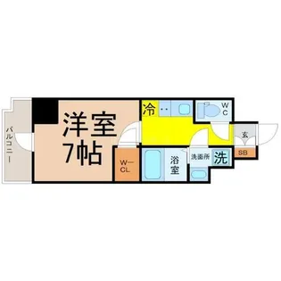 エスリード新栄グランラグジェ【6階】の間取り