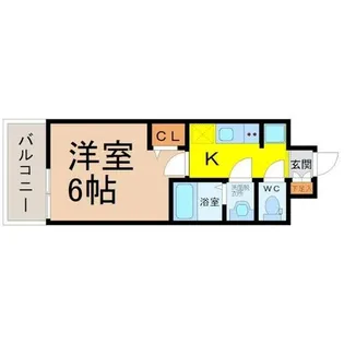 プレサンス大須観音フィエスタ【3階】の間取り