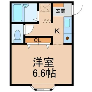 ソレイユ21【2階】の間取り