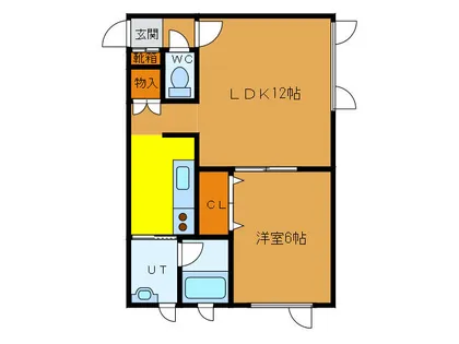 エクセルハイム【2階】の間取り