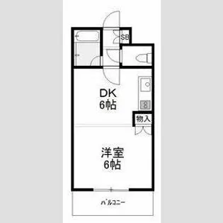 ルシール88【303号室】の間取り