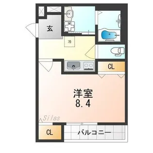 フジパレス南清水町サウス【3階】の間取り