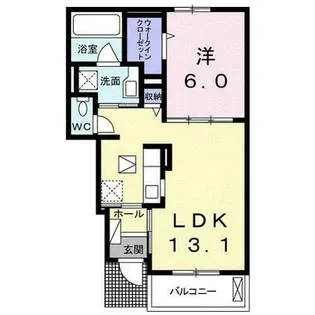 grande fiume【1階】の間取り