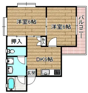 クラッシーワン【3階】の間取り