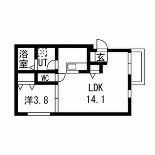 氷室ウォーク【1階】の間取り