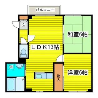 ルミナス26【1階】の間取り