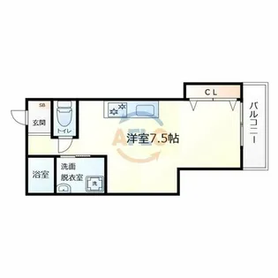 ニューライフ赤坂【2階】の間取り