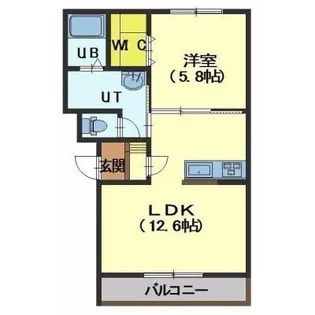 コルツ【2階】の間取り