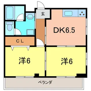 オリエント1【2階】の間取り
