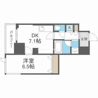 ORSUS新大阪(旧プレジオ新大阪ROUGE)【12階】の間取り