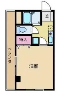 兵庫県川西市栄町【マンション】の間取り