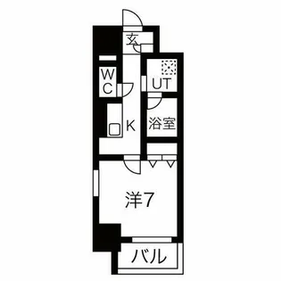 LAPIS TWOLES【12階】の間取り