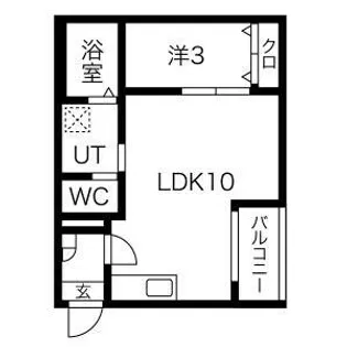 Warren hoshizakiⅠ【3階】の間取り