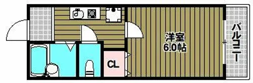 弘成エステート【3階】の間取り