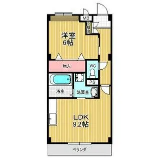 イル・ボヌール【1階】の間取り