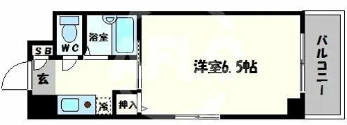 アメニティ敷津【3階】の間取り